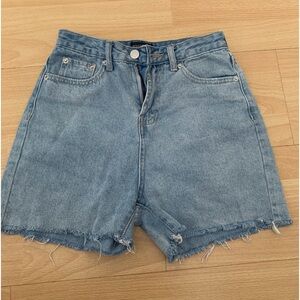 White Fox denim shorts